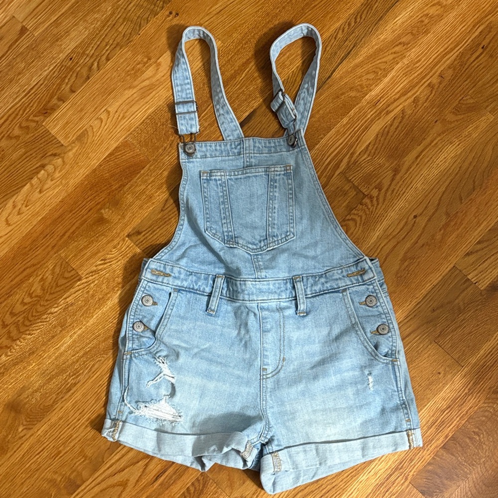 Old Navy Light Blue Denim Overalls